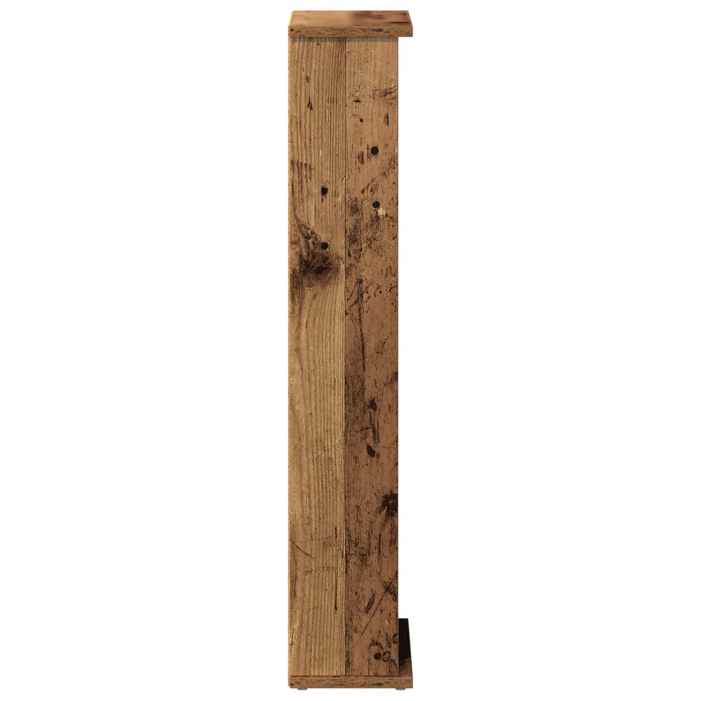 vidaXL CD Cabinet Oak Wood 32 x 17 x 92 cm Engineered Wood