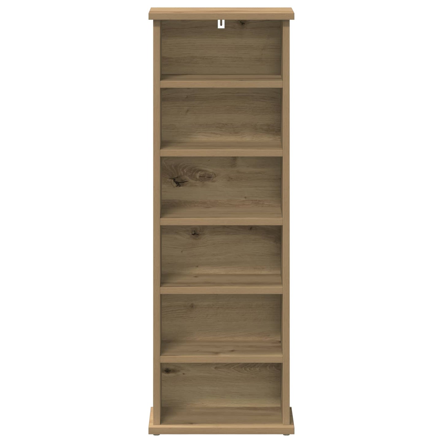 vidaXL CD Cabinet Artisan Oak 32 x 17 x 92 cm Engineered Wood