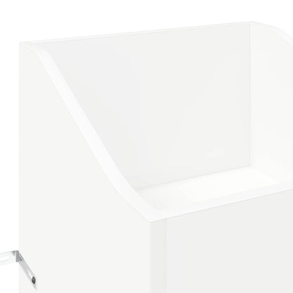 vidaXL Record Cabinet White 36 x 36 x 95.5 cm Engineered Wood