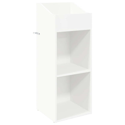 vidaXL Record Cabinet White 36 x 36 x 95.5 cm Engineered Wood