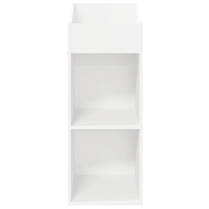 vidaXL Record Cabinet White 36 x 36 x 95.5 cm Engineered Wood