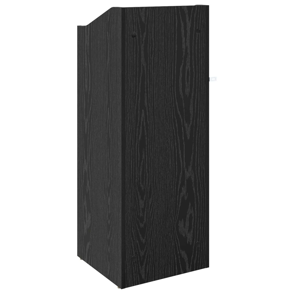 vidaXL Record Cabinet Black Oak 36 x 36 x 95.5 cm Engineered Wood