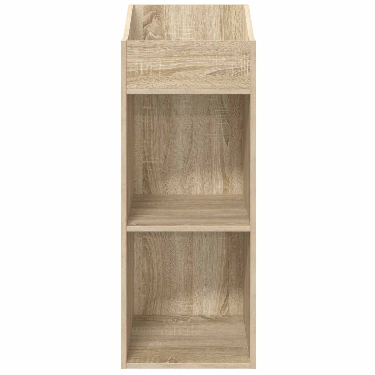 vidaXL Record Cabinet Sonoma Oak 36 x 36 x 95.5 cm Engineered Wood