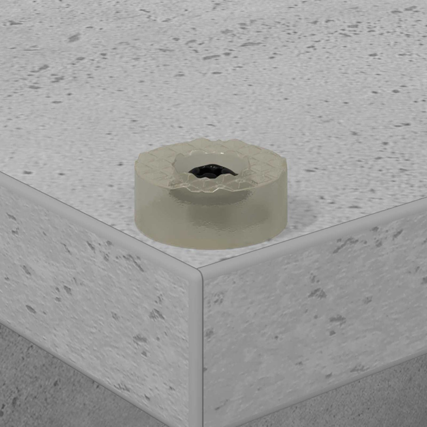 vidaXL Record Cabinet Concrete Grey 36 x 36 x 95.5 cm Engineered Wood