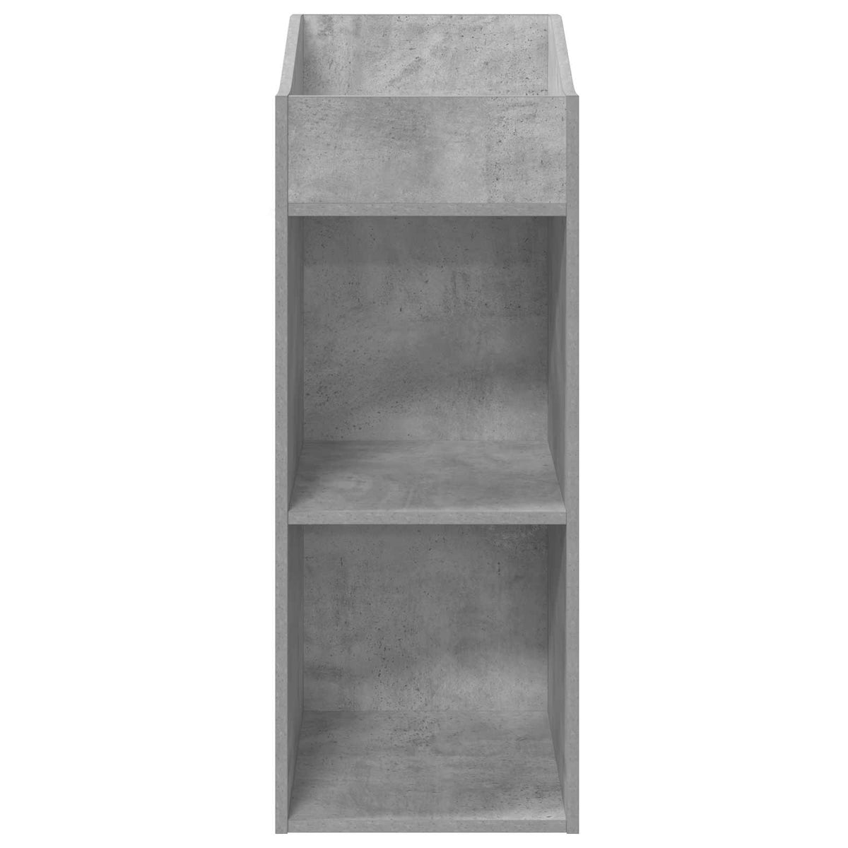 vidaXL Record Cabinet Concrete Grey 36 x 36 x 95.5 cm Engineered Wood