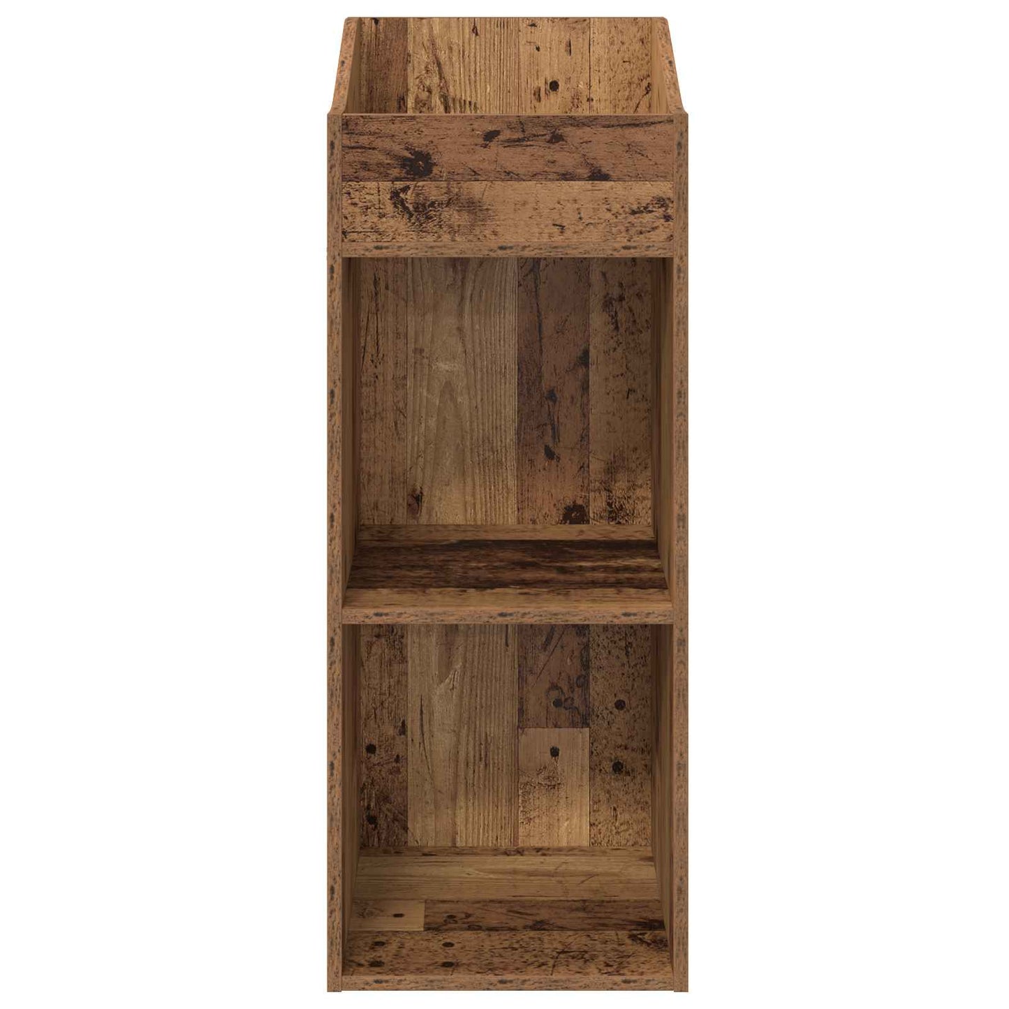 vidaXL Record Cabinet Old Wood 36 x 36 x 95.5 cm Engineered Wood