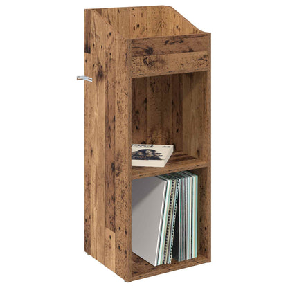 vidaXL Record Cabinet Old Wood 36 x 36 x 95.5 cm Engineered Wood