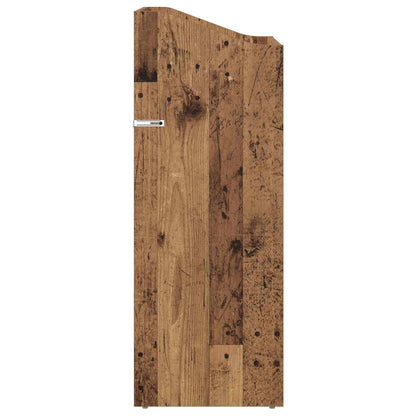 vidaXL Record Cabinet Old Wood 36 x 36 x 95.5 cm Engineered Wood