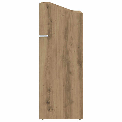 vidaXL Record Cabinet Artisan Oak 36 x 36 x 95.5 cm Engineered Wood