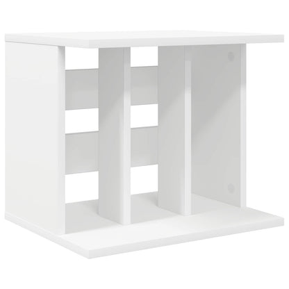 vidaXL Vinyl Record Storage White 42 x 33 x 36 cm Engineered Wood