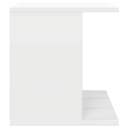 vidaXL Vinyl Record Storage White 42 x 33 x 36 cm Engineered Wood