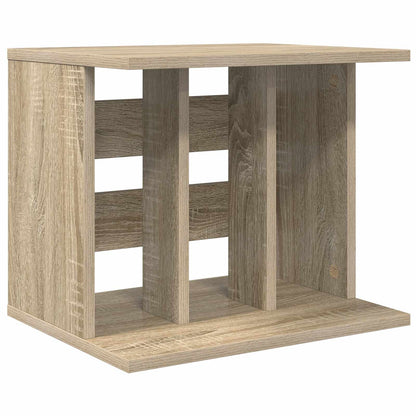 vidaXL Vinyl Record Storage Sonoma Oak 42 x 33 x 36 cm Engineered Wood