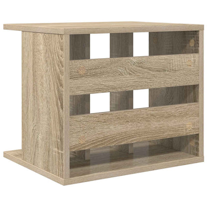 vidaXL Vinyl Record Storage Sonoma Oak 42 x 33 x 36 cm Engineered Wood