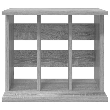 vidaXL Vinyl Record Storage Grey Sonoma 42 x 33 x 36 cm