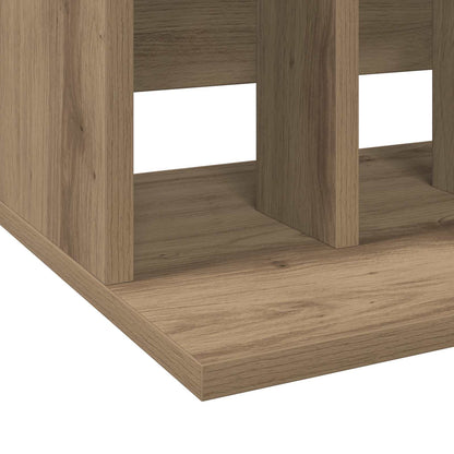 vidaXL Vinyl Record Storage Artisan Oak 42 x 33 x 36 cm