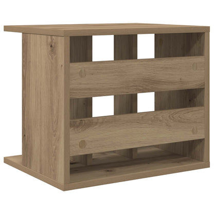 vidaXL Vinyl Record Storage Artisan Oak 42 x 33 x 36 cm