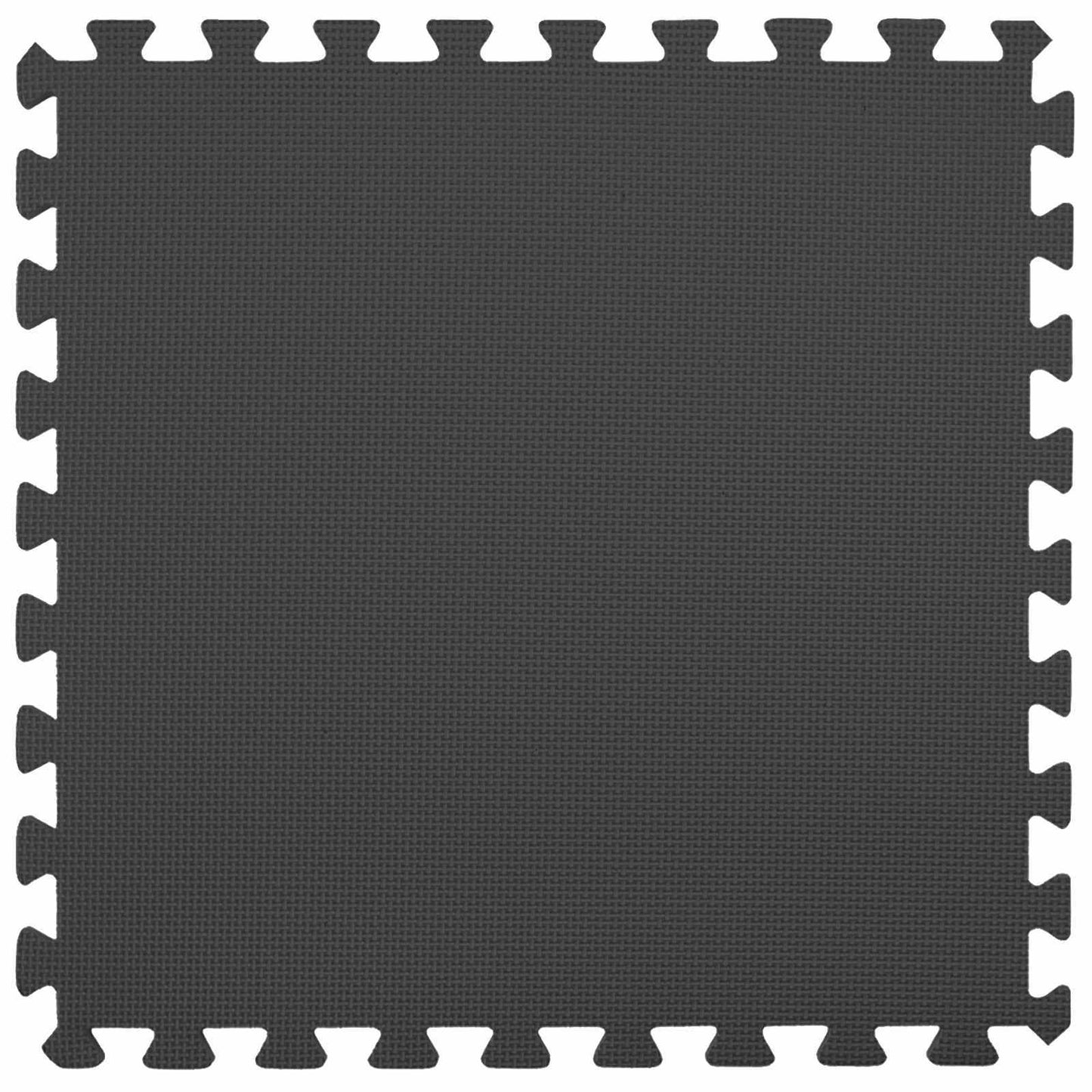 vidaXL Pool Ground Mat 16 pcs Ø 235 cm Round EVA Foam Black