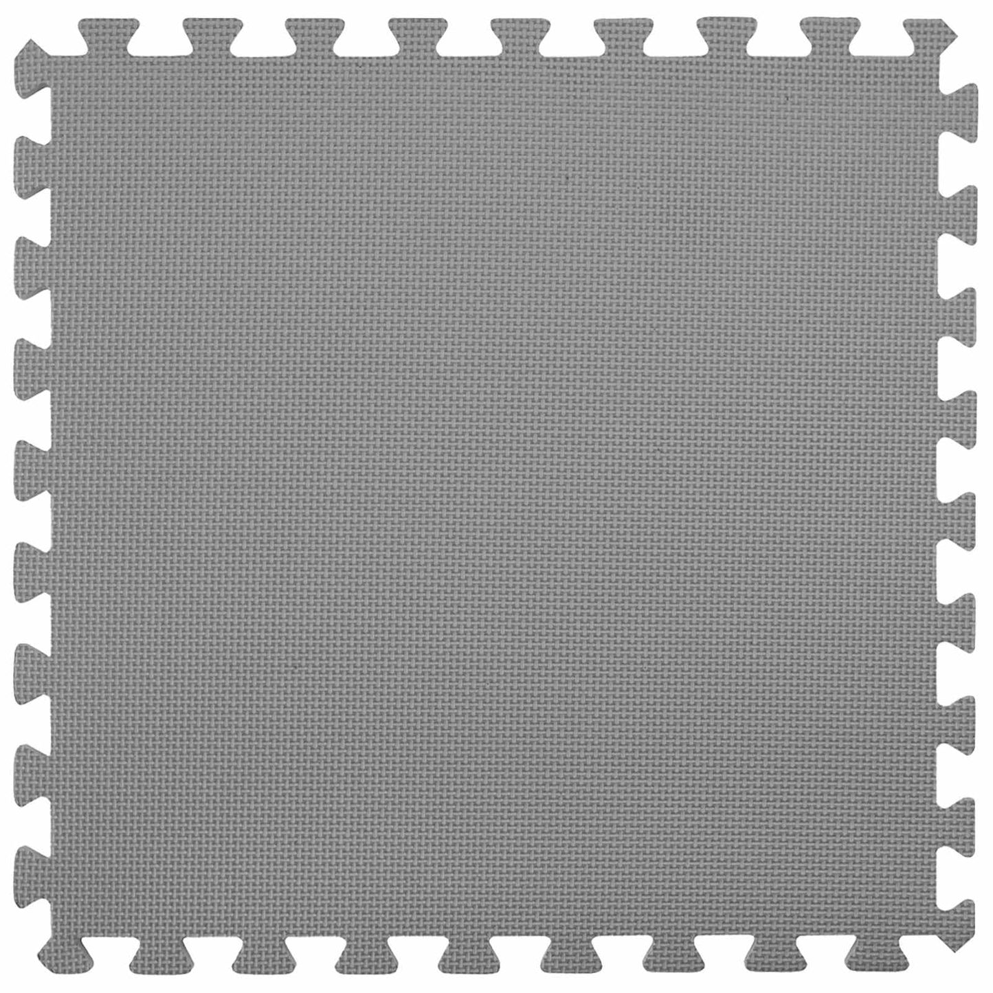 vidaXL Pool Ground Mat 36 pcs Ø 350 cm Round EVA Foam Grey