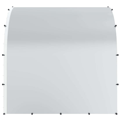 vidaXL Chicken Coop Silver 200 x 200 x 200 cm Galvanised Steel