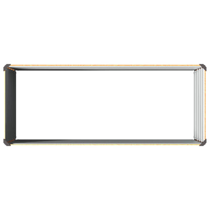 vidaXL Raised Garden Bed Natural 100 x 40 x 55 cm cold-rolled steel
