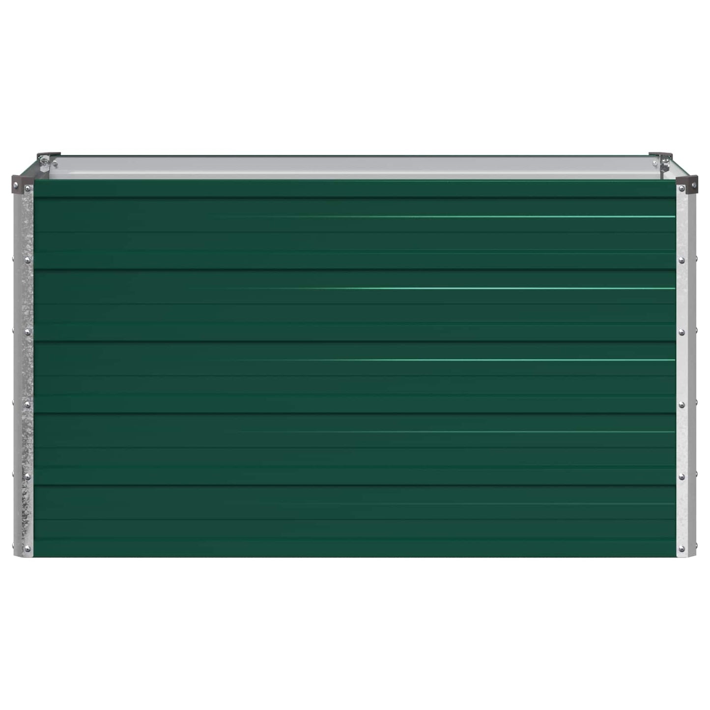 vidaXL Raised Garden Bed Green 100 x 40 x 55 cm cold-rolled steeel