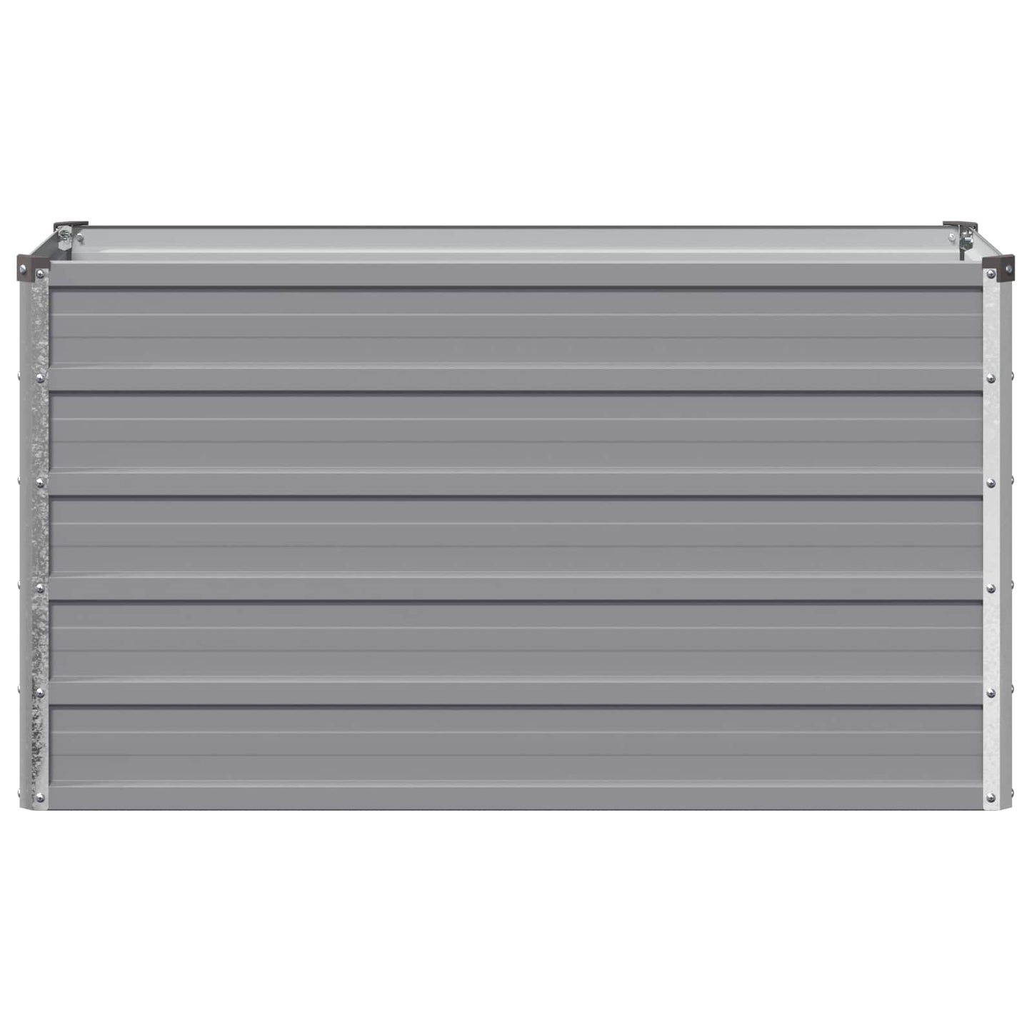 vidaXL Raised Garden Bed Grey 100 x 40 x 55 cm cold-rolled steel