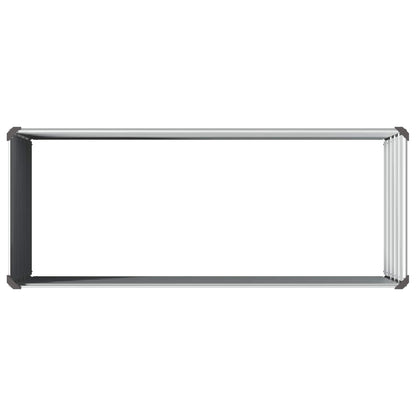 vidaXL Raised Garden Bed Grey 100 x 40 x 55 cm cold-rolled steel