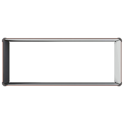 vidaXL Raised Garden Bed Brown 100 x 40 x 55 cm cold-rolled steel
