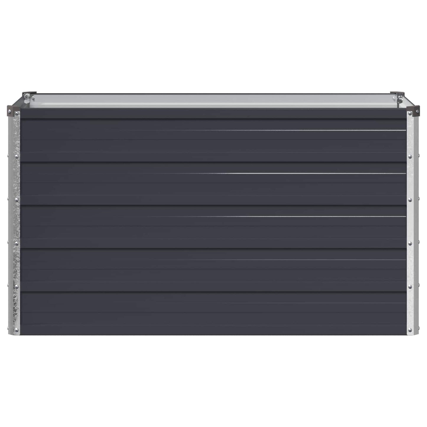vidaXL Raised Garden Bed Anthracite 100 x 40 x 55 cm cold-rolled steel