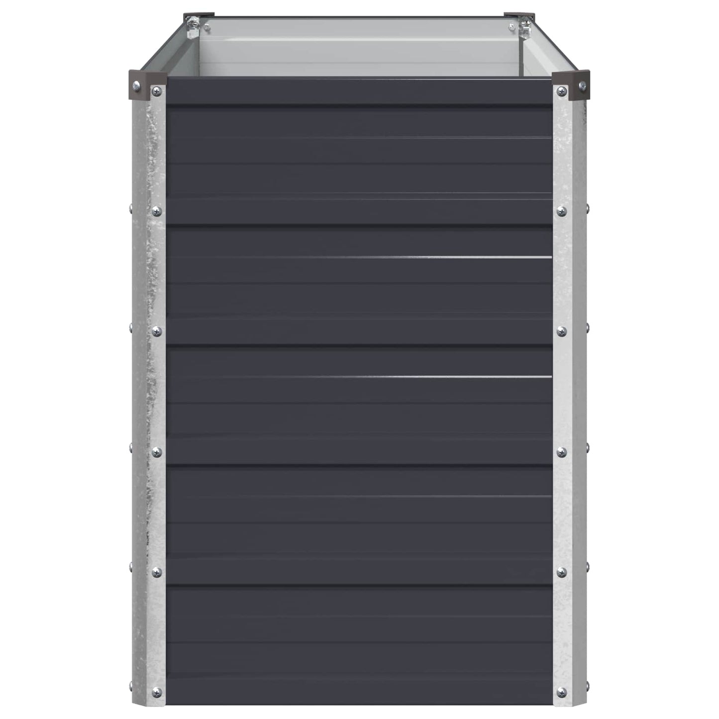 vidaXL Raised Garden Bed Anthracite 100 x 40 x 55 cm cold-rolled steel