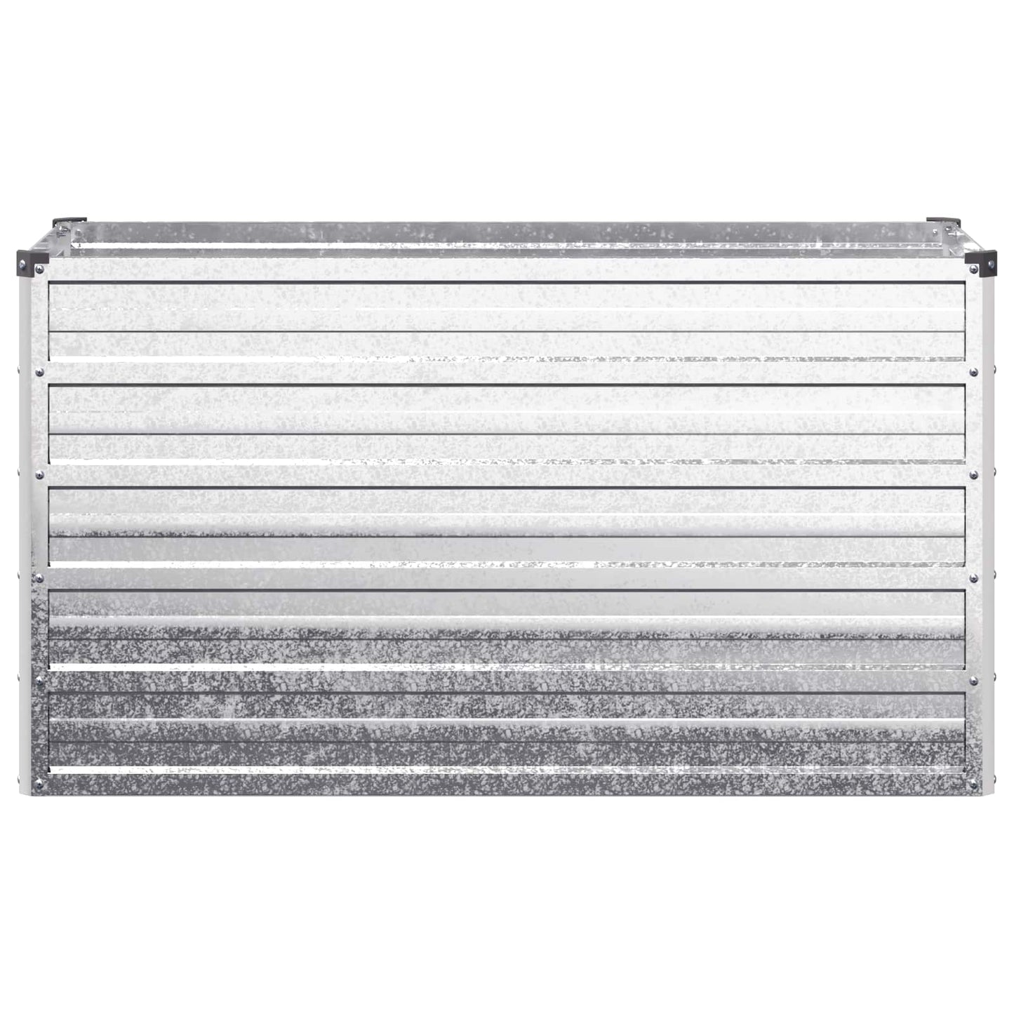 vidaXL Raised Garden Bed Silver 100 x 40 x 55 cm galvanized
