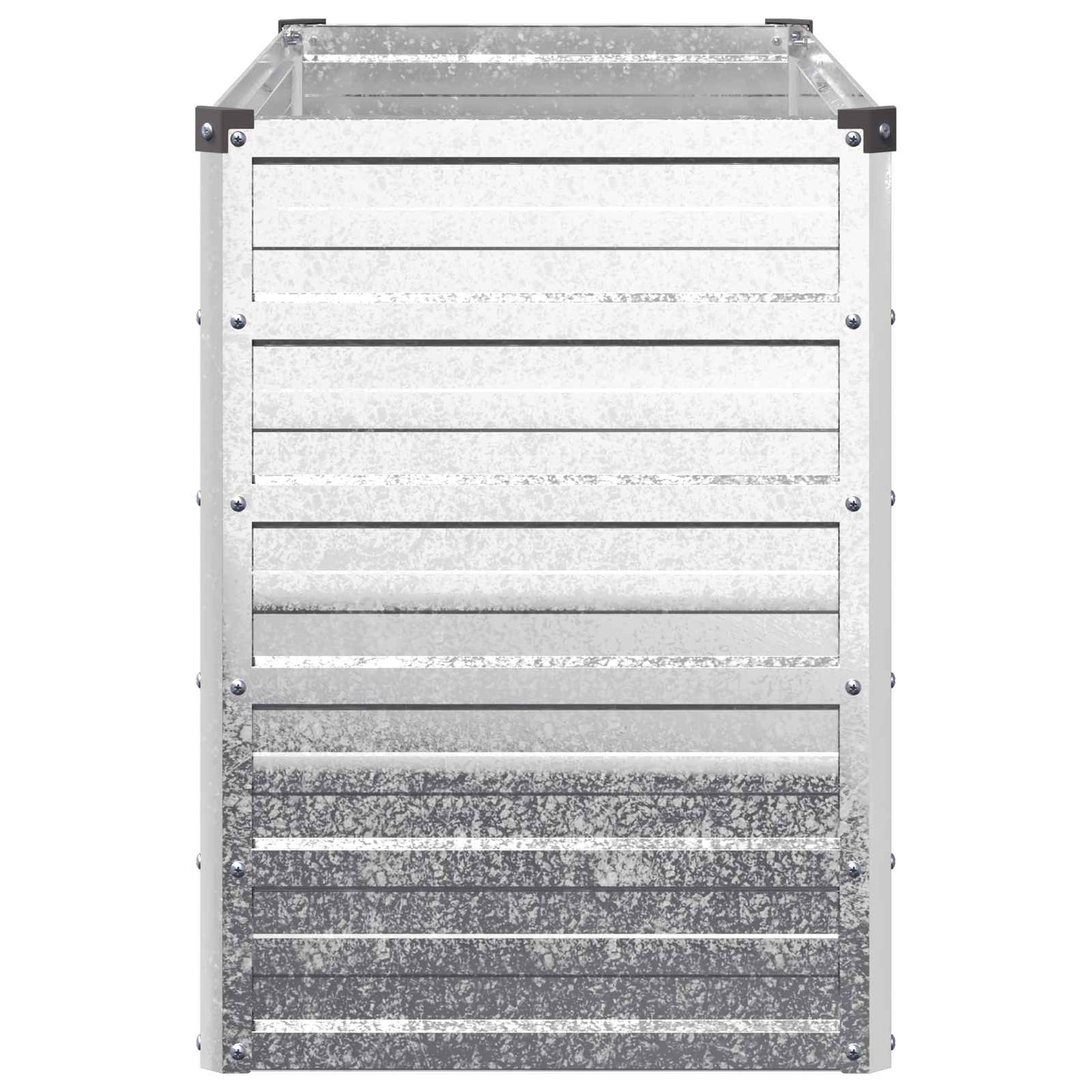 vidaXL Raised Garden Bed Silver 100 x 40 x 55 cm galvanized