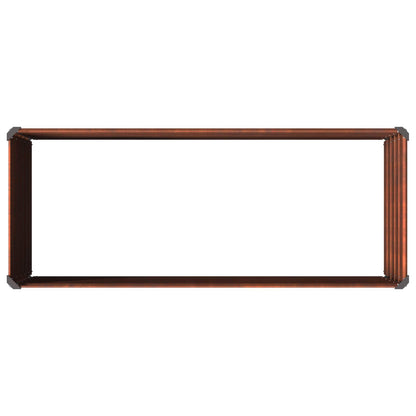 vidaXL Raised Garden Bed Rusty 100 x 40 x 55 cm corton