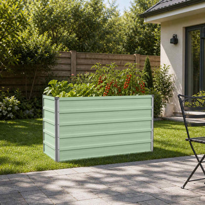 vidaXL Raised Garden Bed Pastel Green 100 x 40 x 55 cm