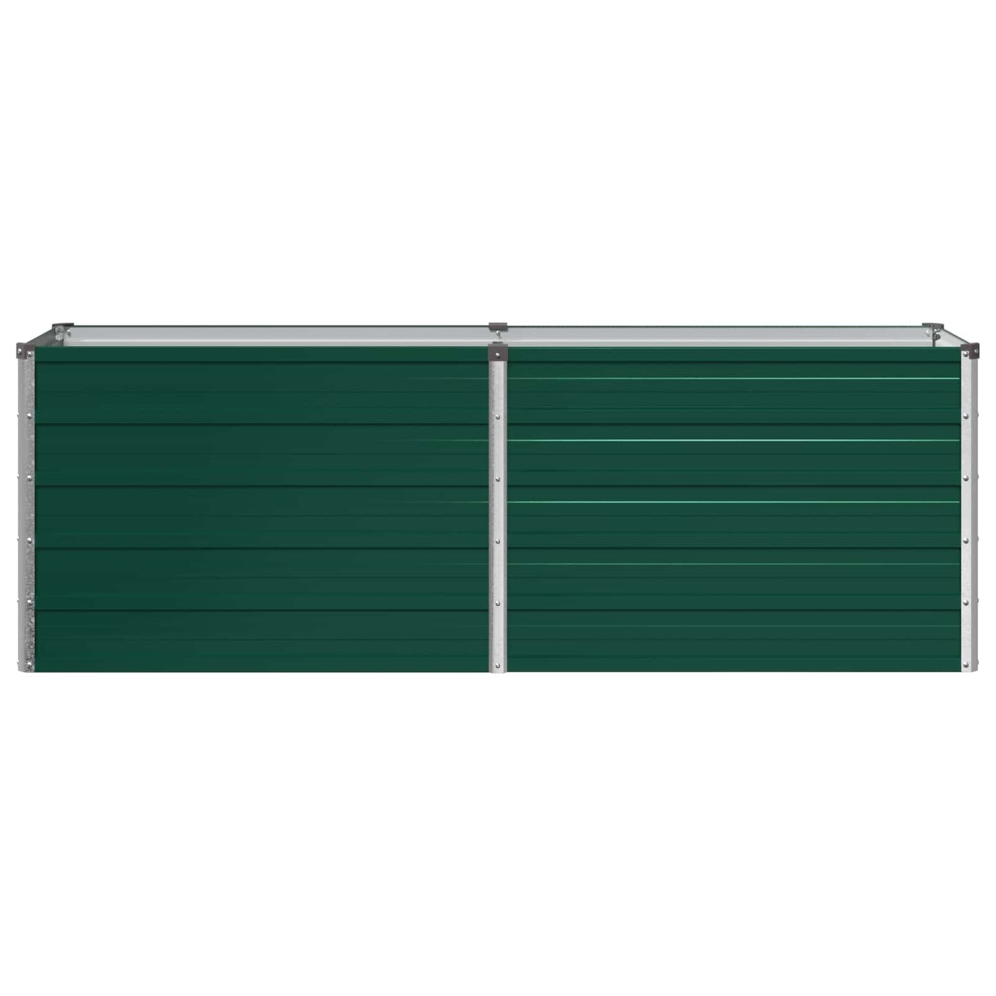 vidaXL Raised Garden Bed Green 160 x 40 x 55 cm cold-rolled steeel