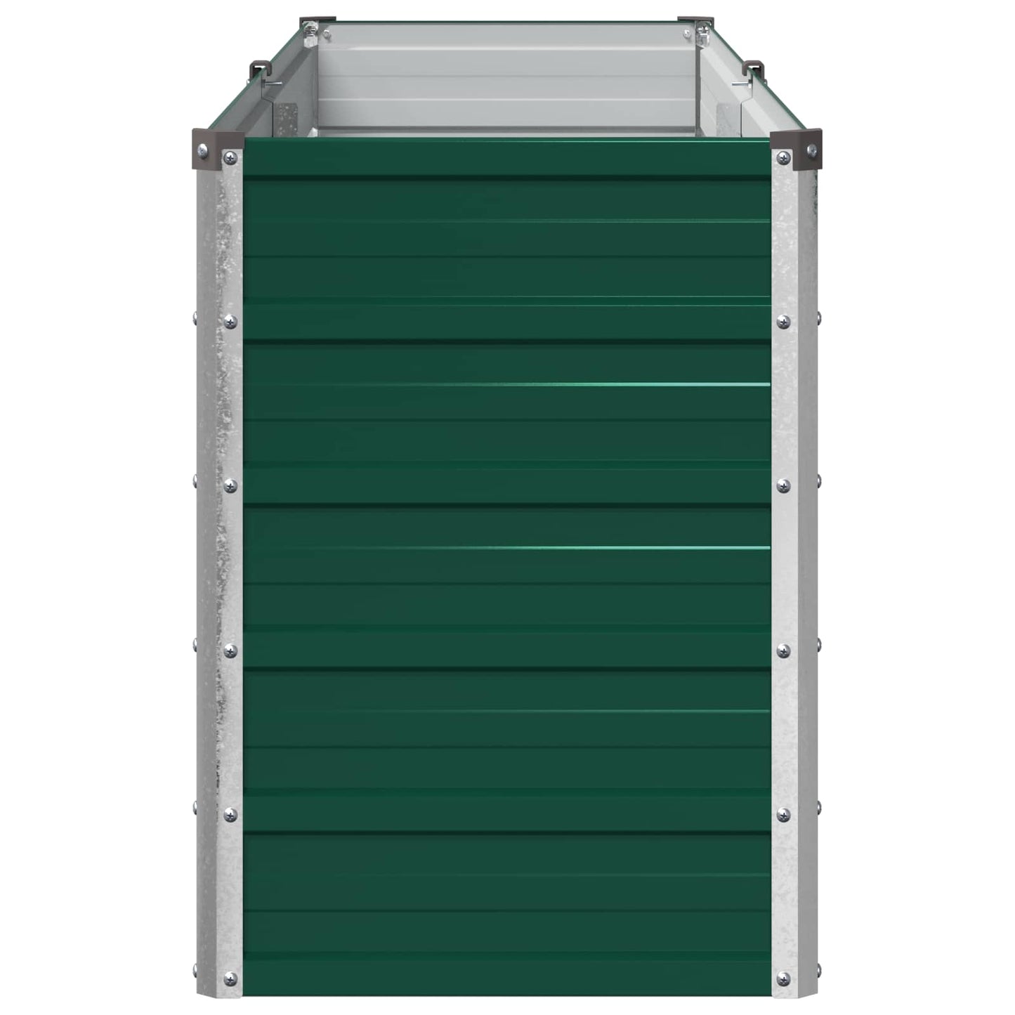 vidaXL Raised Garden Bed Green 160 x 40 x 55 cm cold-rolled steeel