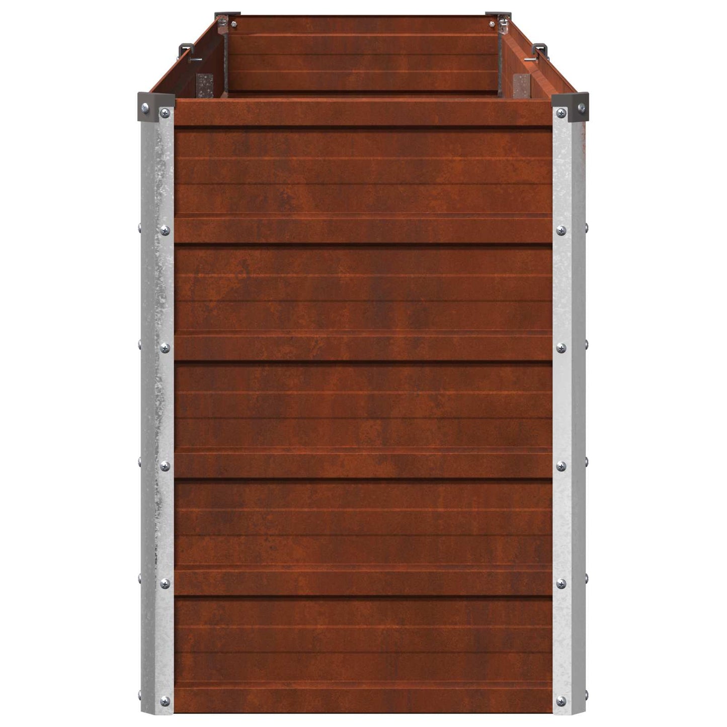 vidaXL Raised Garden Bed Rusty 160 x 40 x 55 cm corton