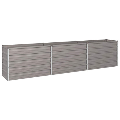 vidaXL Raised Garden Bed Rusty 240 x 40 x 55 cm corton