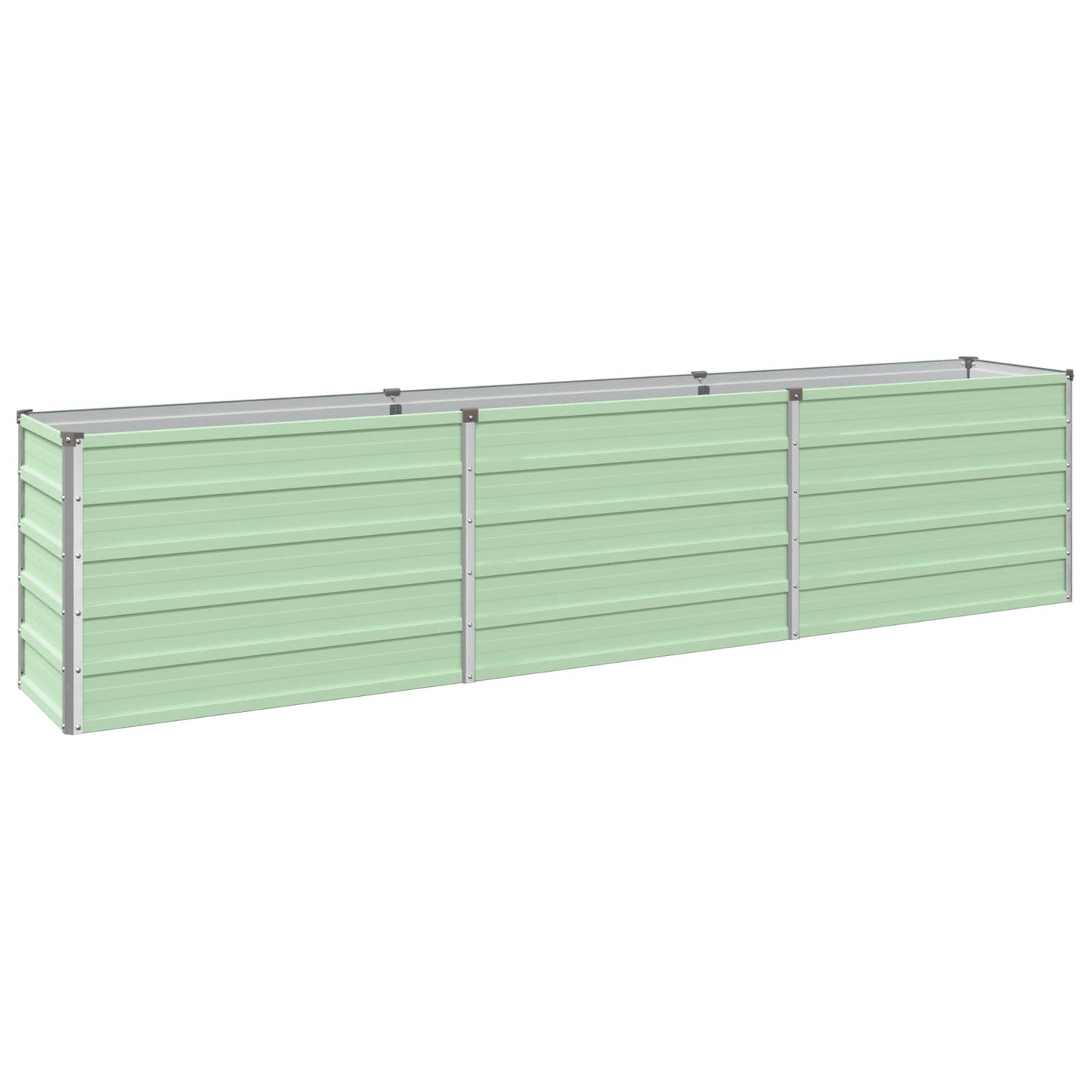 vidaXL Raised Garden Bed Pastel Green 240 x 40 x 55 cm