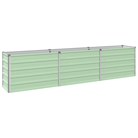 vidaXL Raised Garden Bed Pastel Green 240 x 40 x 55 cm