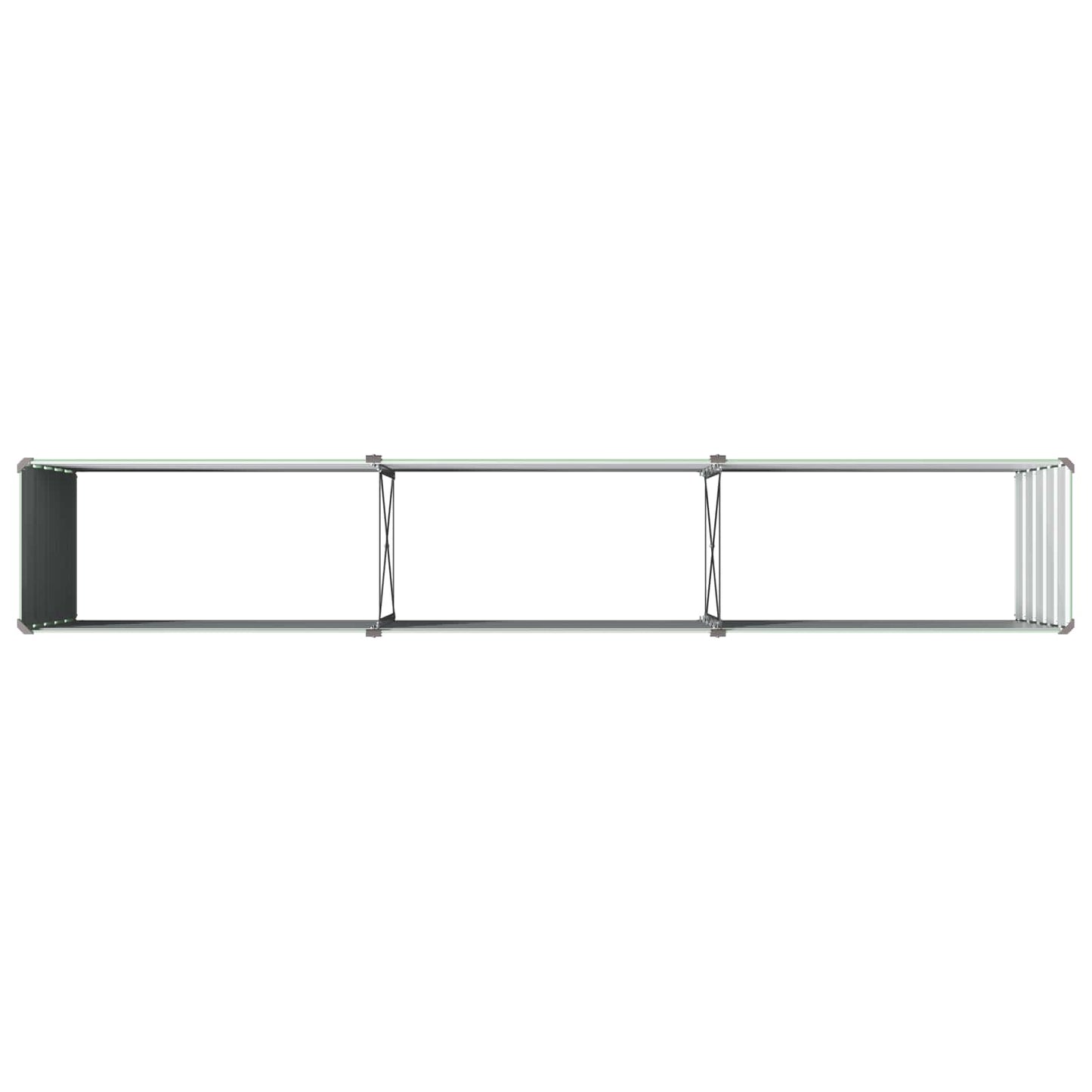 vidaXL Raised Garden Bed Pastel Green 240 x 40 x 55 cm