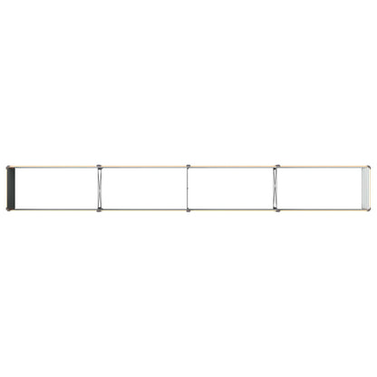 vidaXL Raised Garden Bed Natural 320 x 40 x 55 cm cold-rolled steel