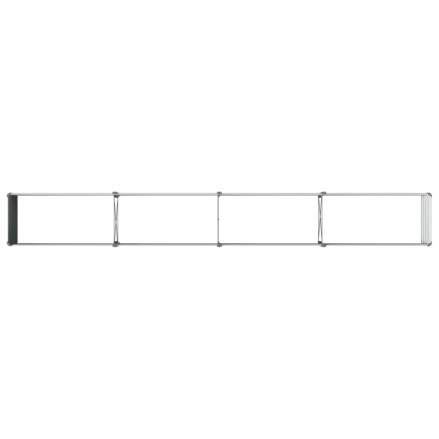 vidaXL Raised Garden Bed Grey 320 x 40 x 55 cm cold-rolled steel