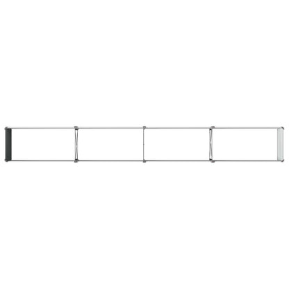 vidaXL Raised Garden Bed Grey 320 x 40 x 55 cm cold-rolled steel