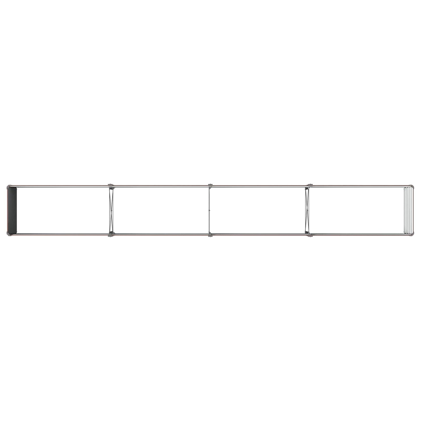 vidaXL Raised Garden Bed Brown 320 x 40 x 55 cm cold-rolled steel