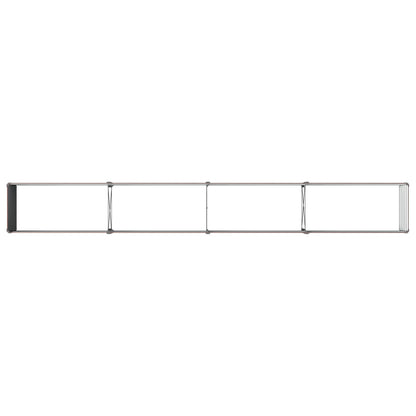 vidaXL Raised Garden Bed Brown 320 x 40 x 55 cm cold-rolled steel