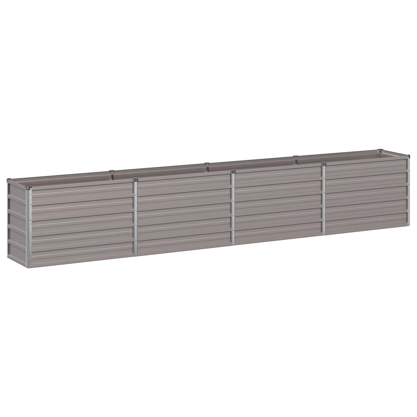 vidaXL Raised Garden Bed Rusty 320 x 40 x 55 cm corton