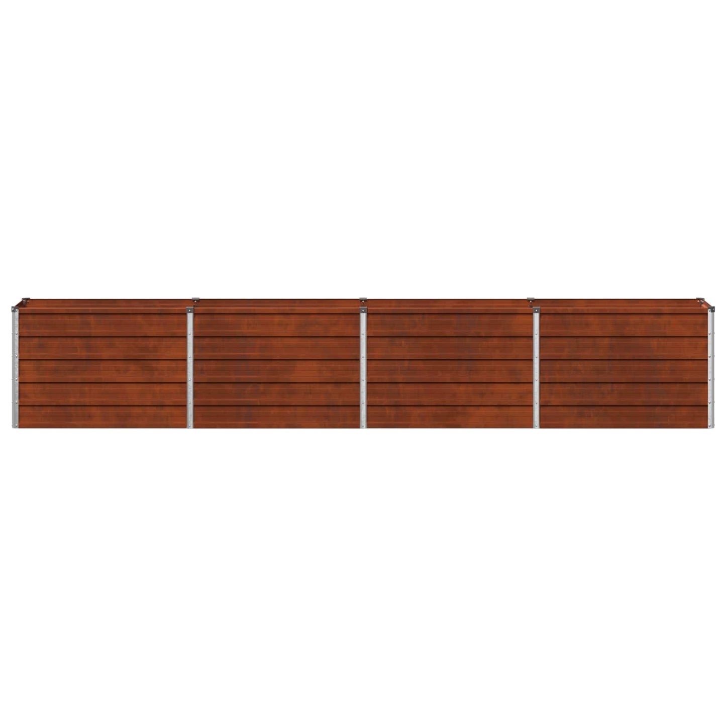 vidaXL Raised Garden Bed Rusty 320 x 40 x 55 cm corton