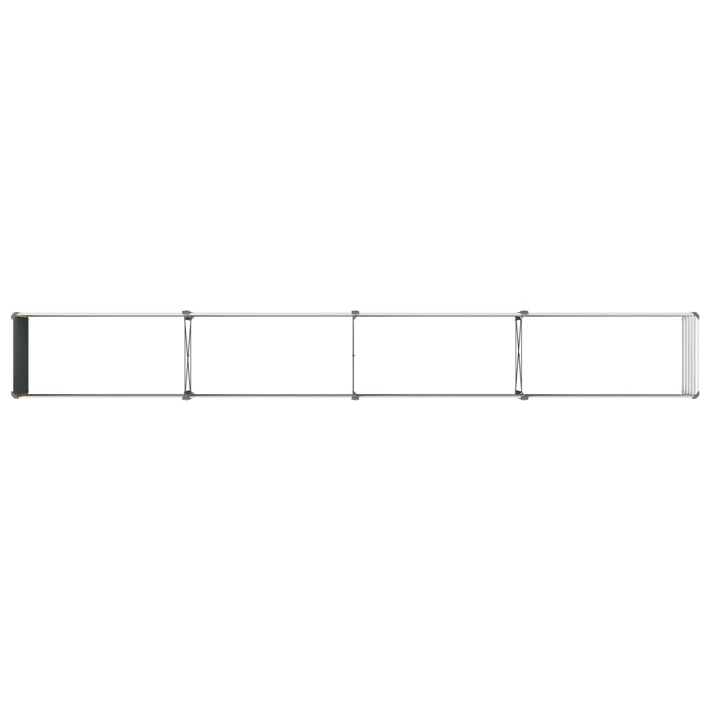 vidaXL Raised Garden Bed Ivory 320 x 40 x 55 cm cold-rolled steel