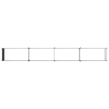 vidaXL Raised Garden Bed Ivory 320 x 40 x 55 cm cold-rolled steel